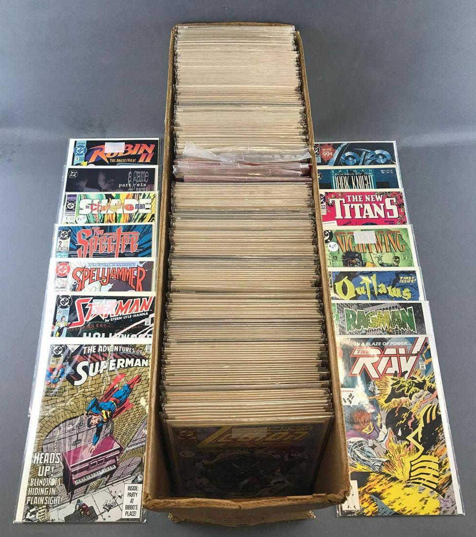Long box of Modern Age DC Comics comic books (1 of 4)