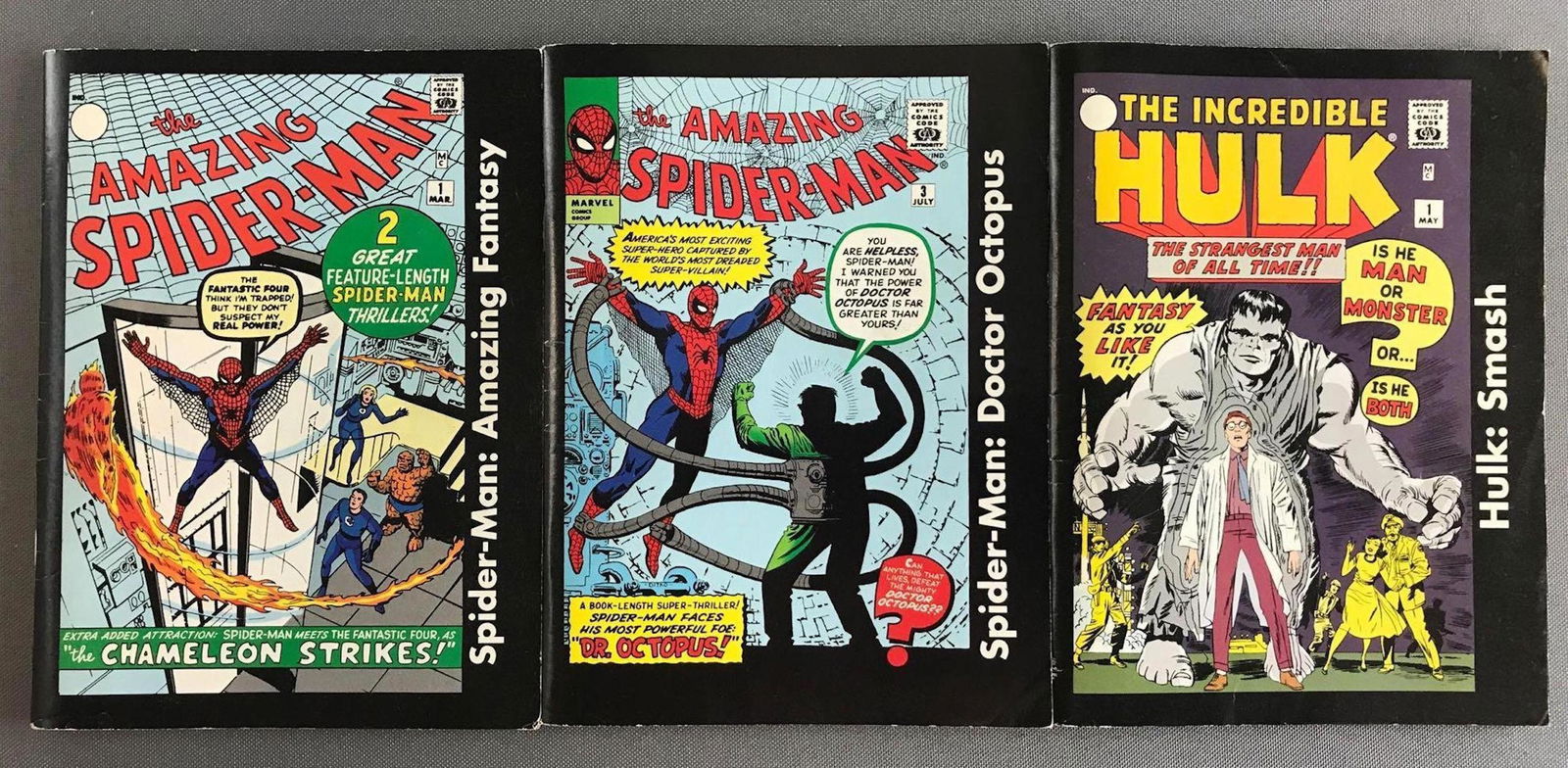 Group of 3 Modern Age Marvel Comics Mini Comics (1 of 7)