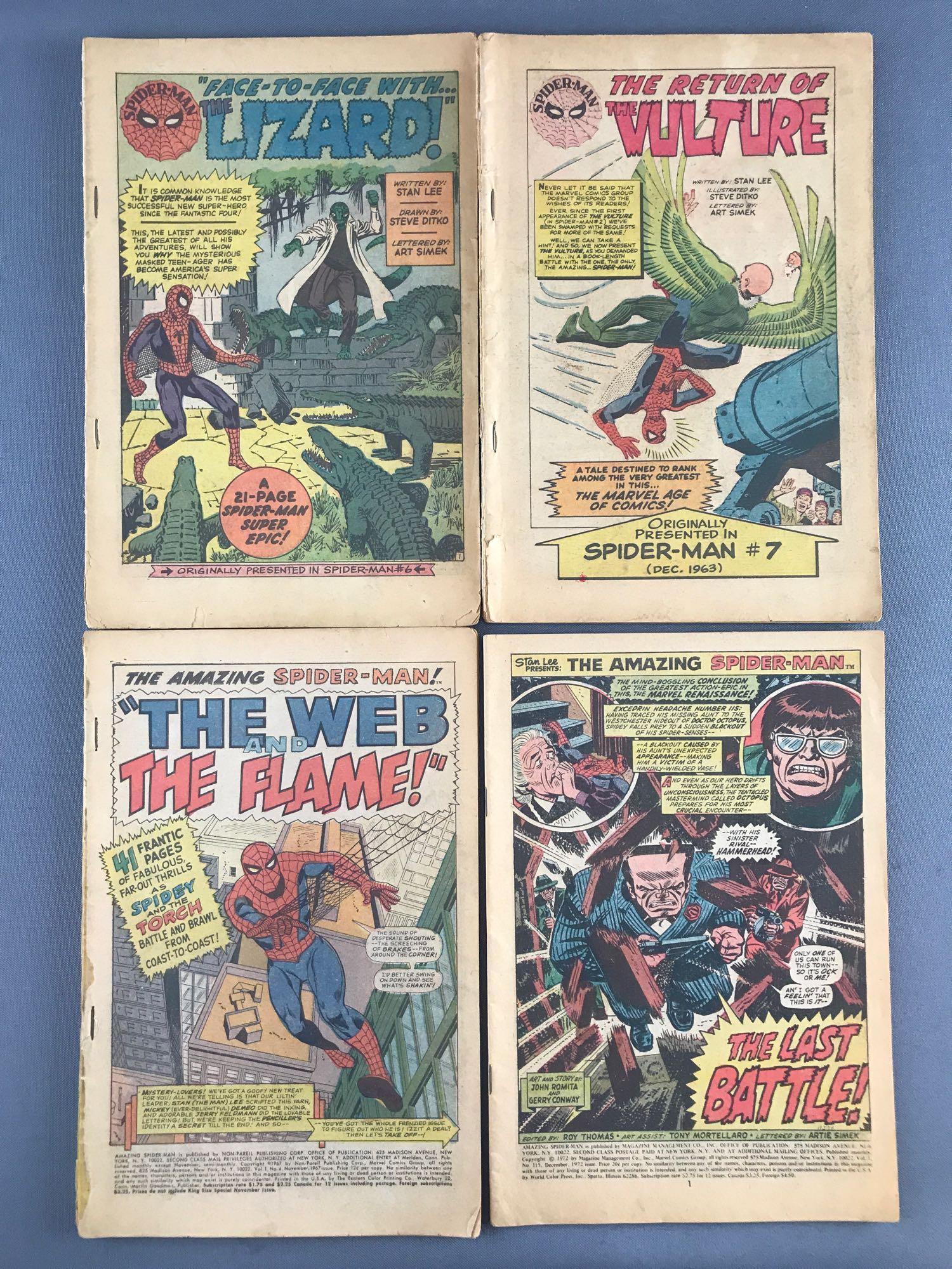 Group of 4 Marvel Comics Spider-Man comic books (1 of 4)