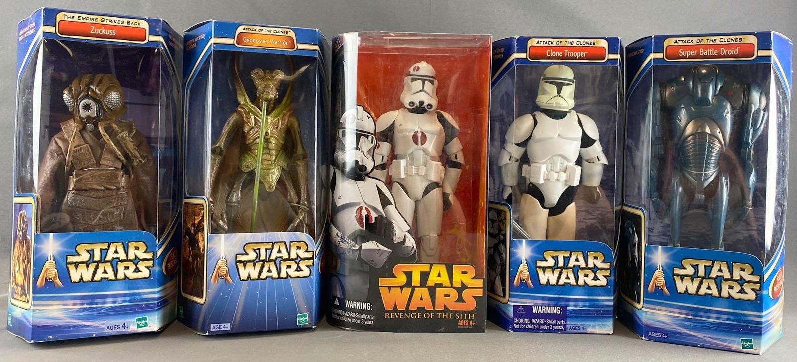 Group of 5 assorted Hasbro Star Wars action figures (1 of 5)