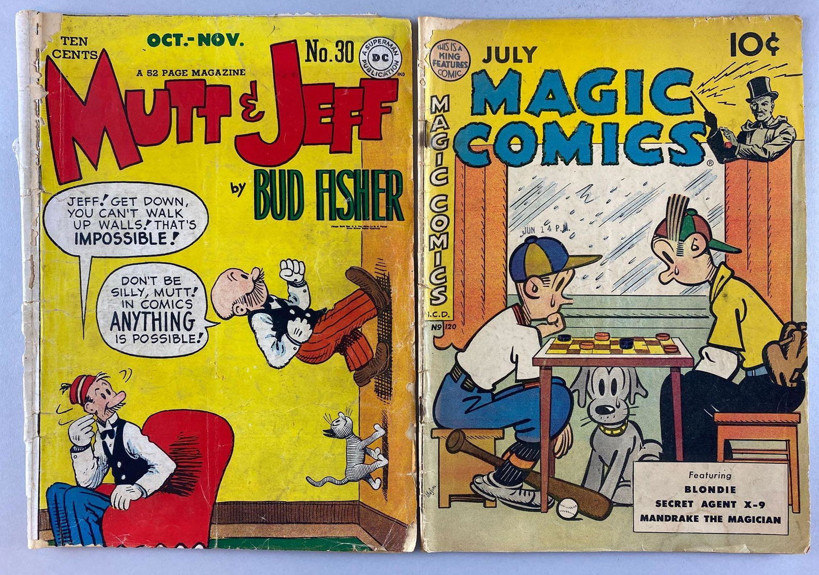 Group of 2 Golden Age comic books (1 of 9)