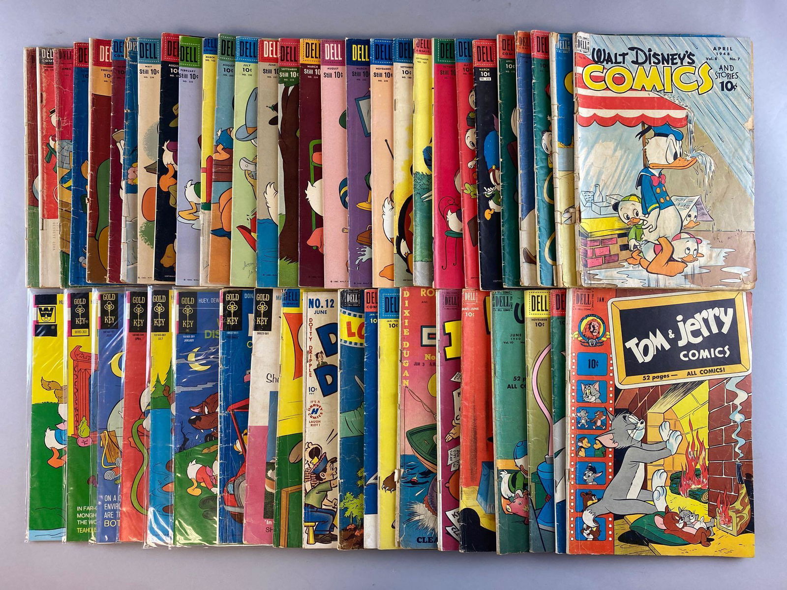 Group of 49 assorted Gold and Silver Age comic books (1 of 4)