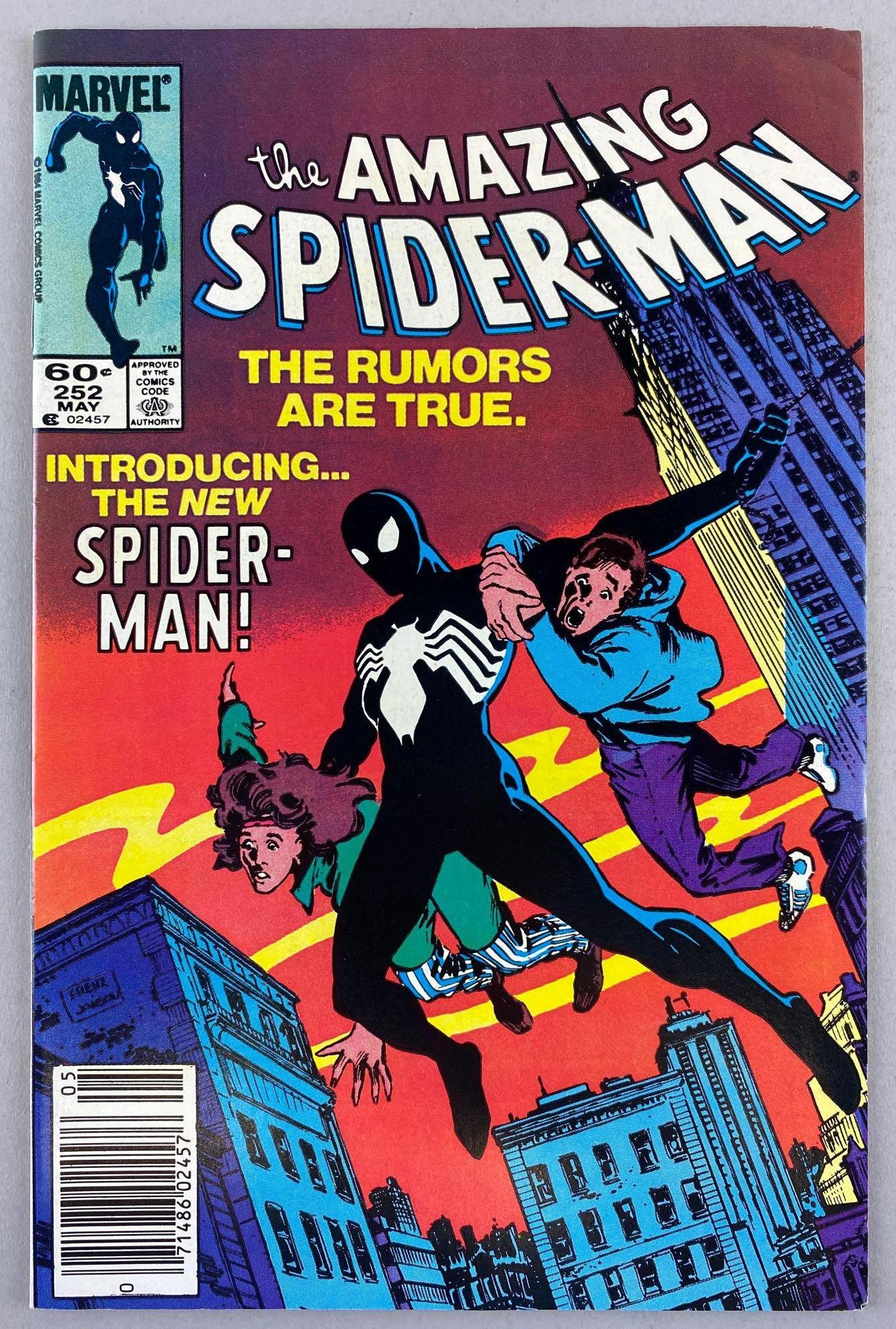 Marvel Comics The Amazing Spider-Man No. 252 comic book (1 of 8)