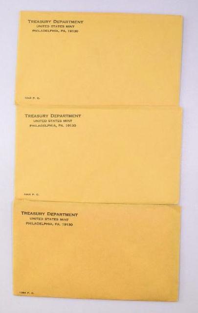 Group of (3) 1964 5-Coin U.S. Proof Set in Unopened (1 of 2)