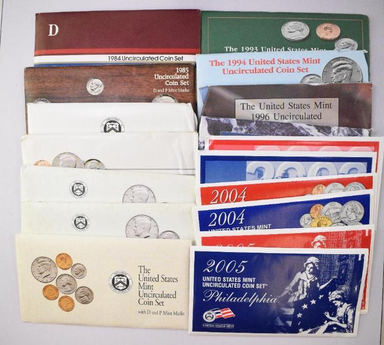 Group of (14) U.S. Mint Sets (1 of 1)
