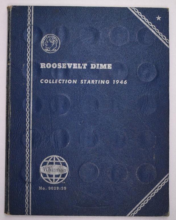 Group of (63) Roosevelt Dimes in Whitman Folder (1 of 4)