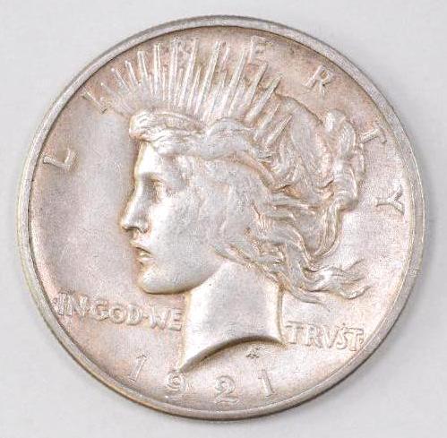 1921 P Peace Silver Dollar (1 of 2)