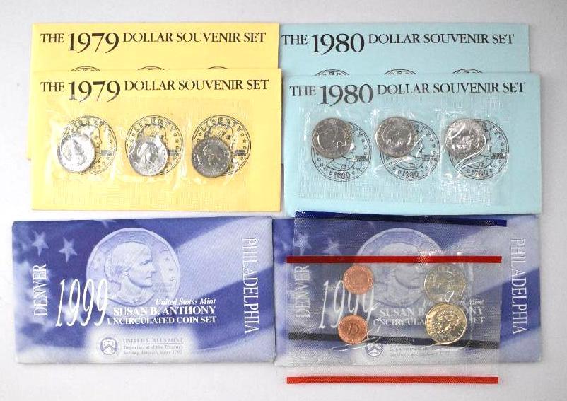Group of (6) Susan B. Anthony Collector Sets (1 of 1)