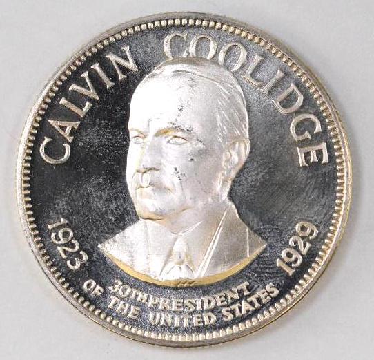 Franklin Mint President 1oz. Sterling Silver Round (1 of 2)