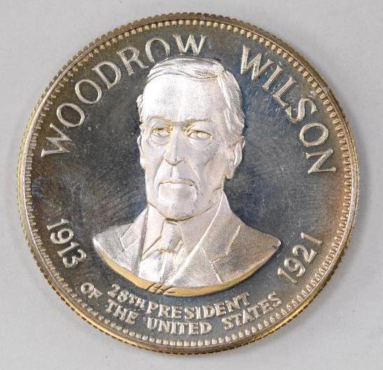 Franklin Mint President 1oz. Sterling Silver Round (1 of 2)