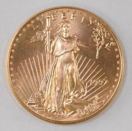 1997 $50 American Eagle 1oz. .999 Fine Gold (1 of 2)