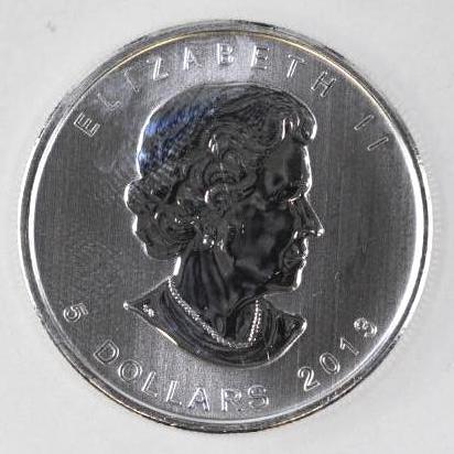 2013 Canada $5 Wood Bison 1oz. .9999 Fine Silver (1 of 2)