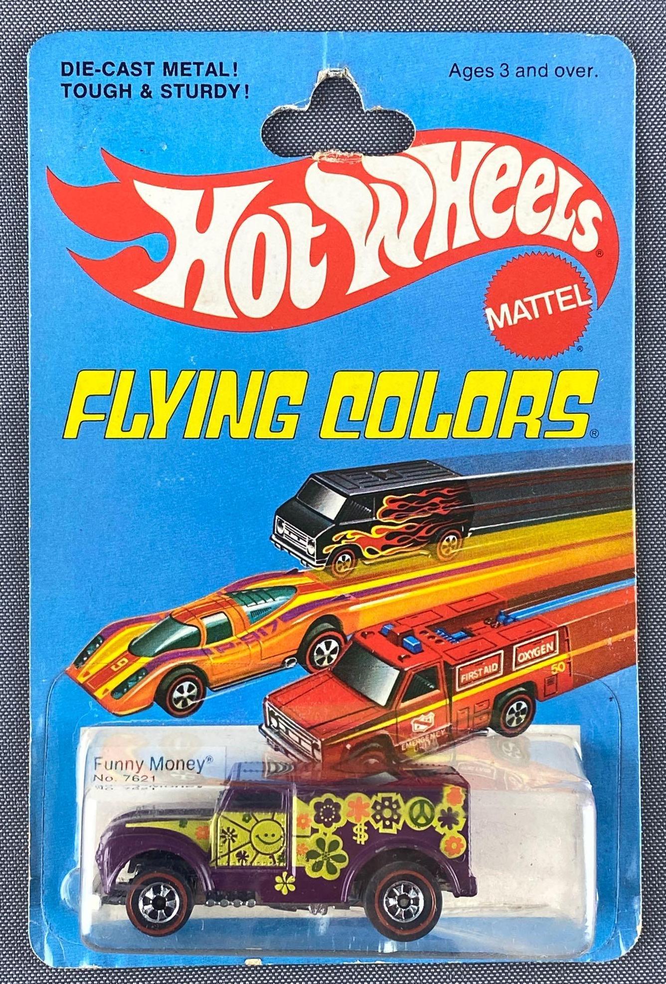 Hot Wheels Redline Flying Colors No. 7621 Funny Money (1 of 4)