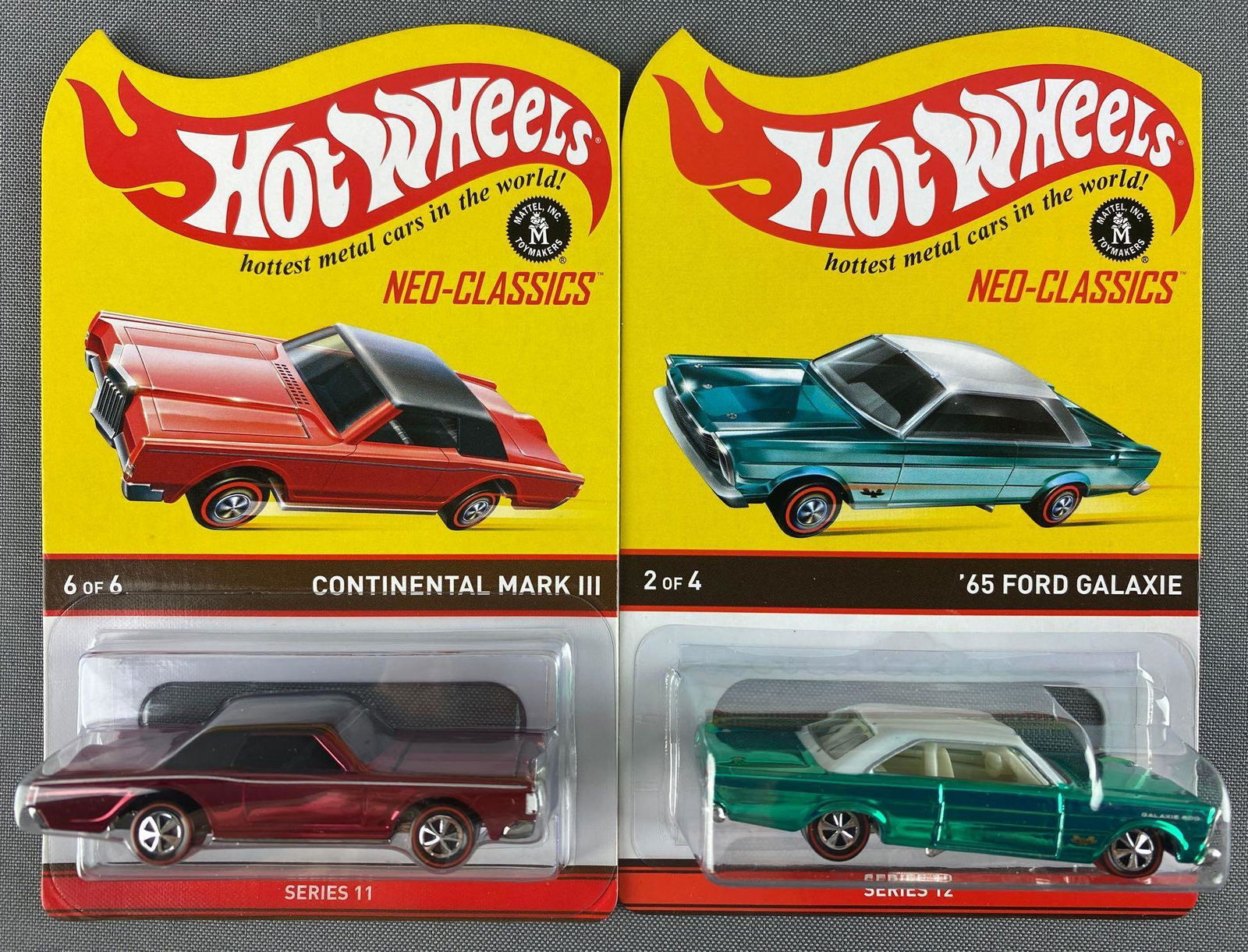 Group of 2 Hot Wheels Neo-Classics die-cast vehicles (1 of 7)