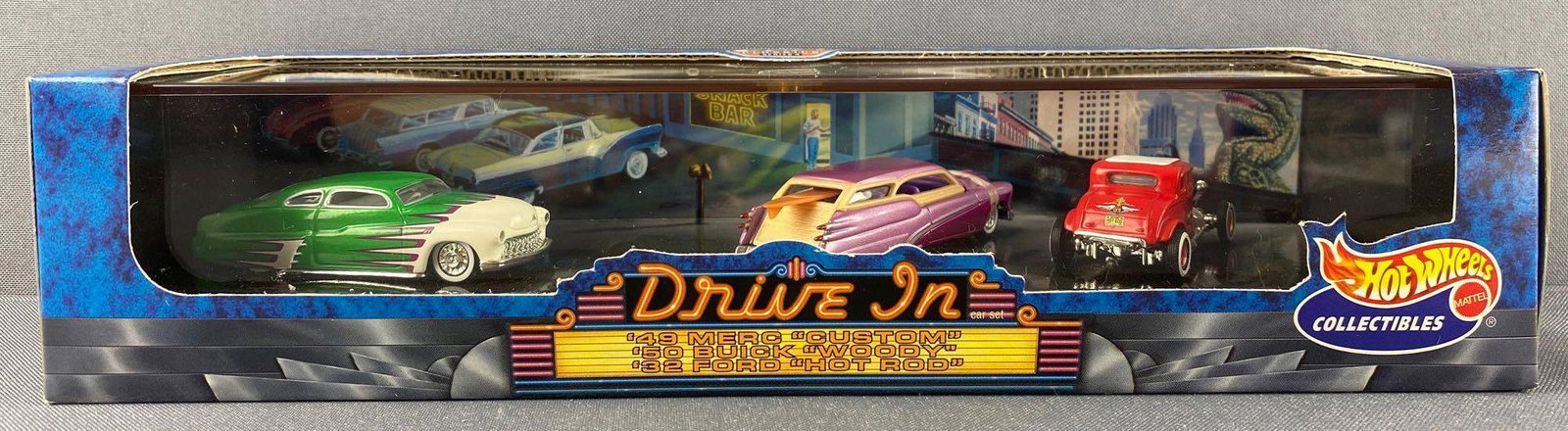 Hot Wheels Collectibles Drive-In 3-vehicle set (1 of 3)
