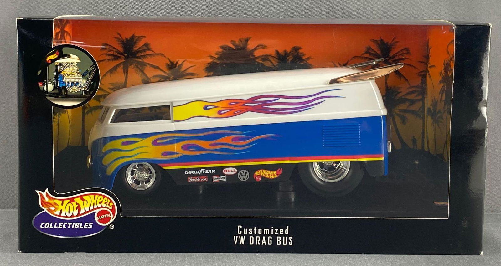Hot Wheels Collectibles Customized VW Drag Bus (1 of 3)