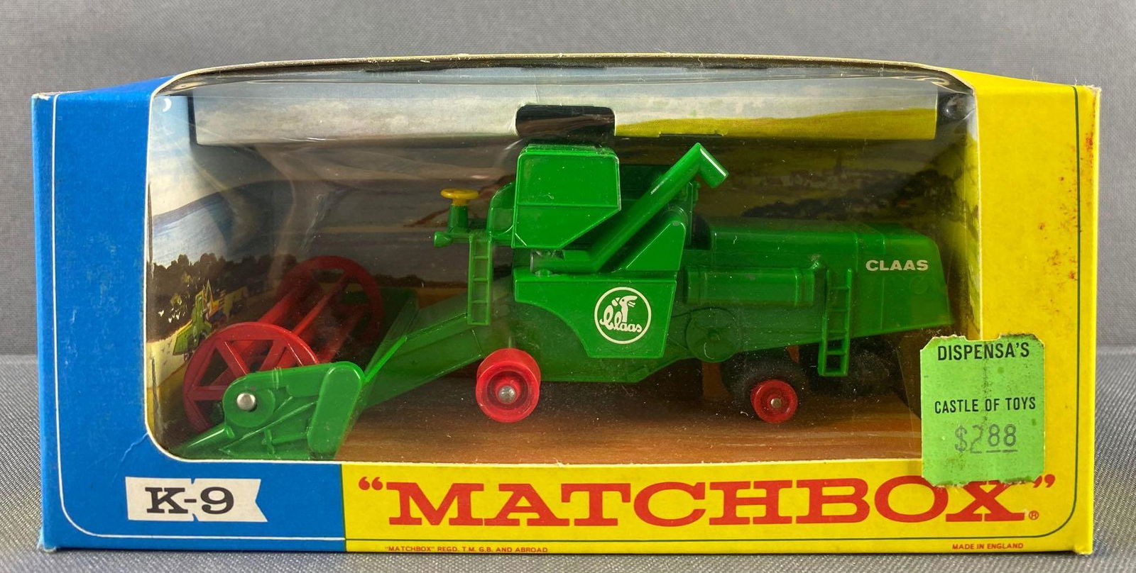 Matchbox King Size No. K-9 Combine Harvester (1 of 4)