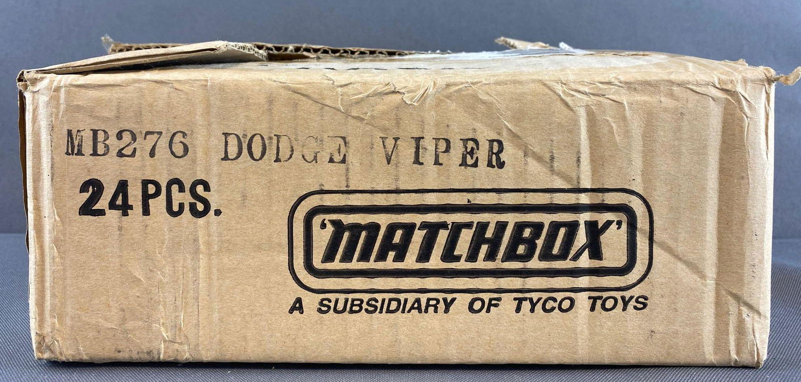 Full shipping box of Matchbox Dodge Viper (1 of 3)