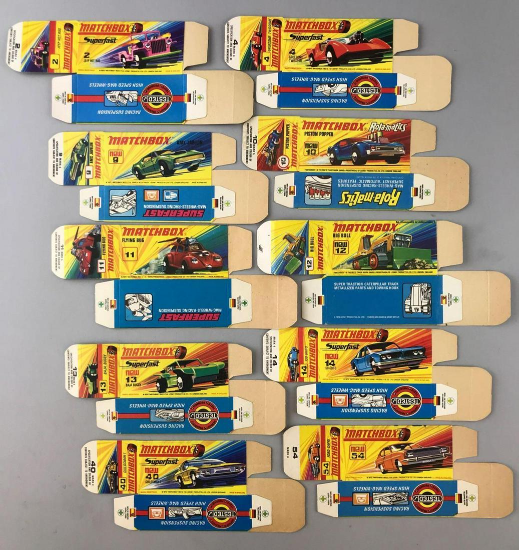 Group of 10 Matchbox H Type Boxes (1 of 3)