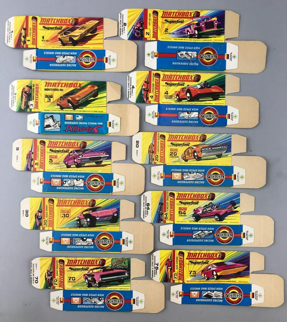 Group of 10 Matchbox H Type Boxes (1 of 3)