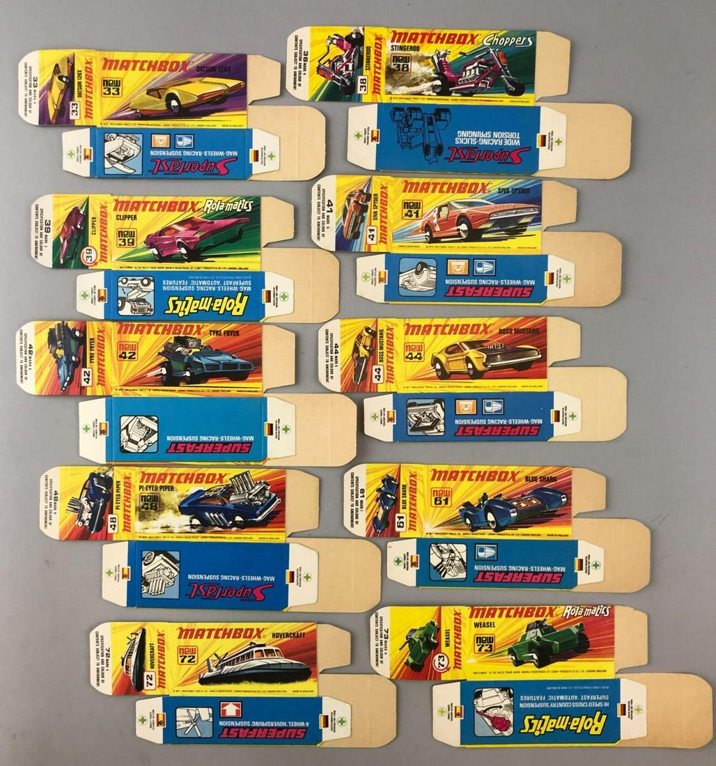 Group of 10 Matchbox I Type Boxes (1 of 3)