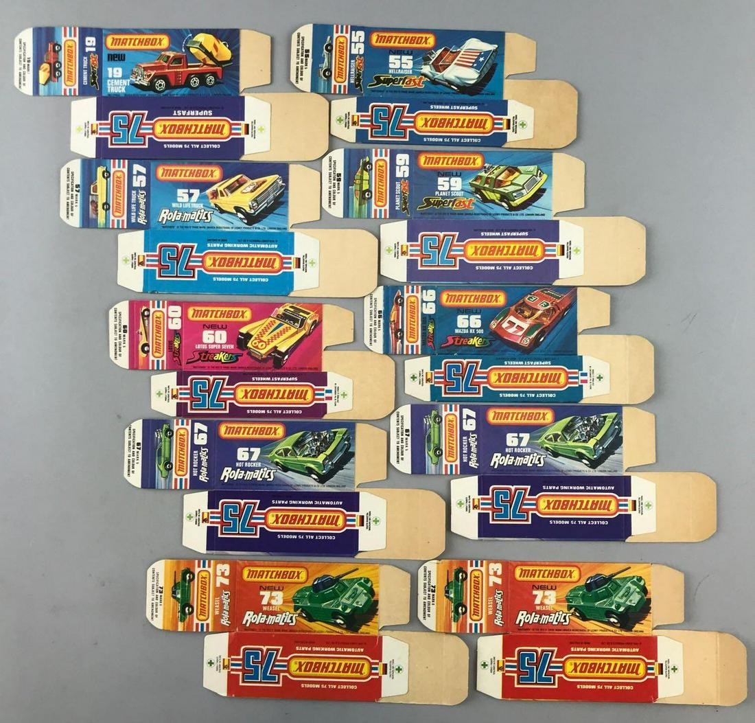 Group of 10 Matchbox J Type Boxes (1 of 3)