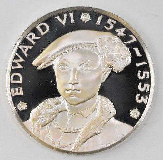 Franklin Mint Kings of England 1.25oz. Sterling Silver (1 of 2)