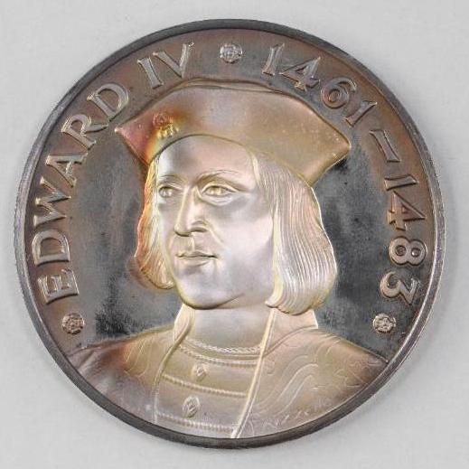 Franklin Mint Kings of England 1.25oz. Sterling Silver (1 of 2)