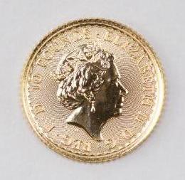 2021 Great Britain 10 Pounds Britannia 1/10thoz. .9999 (1 of 2)