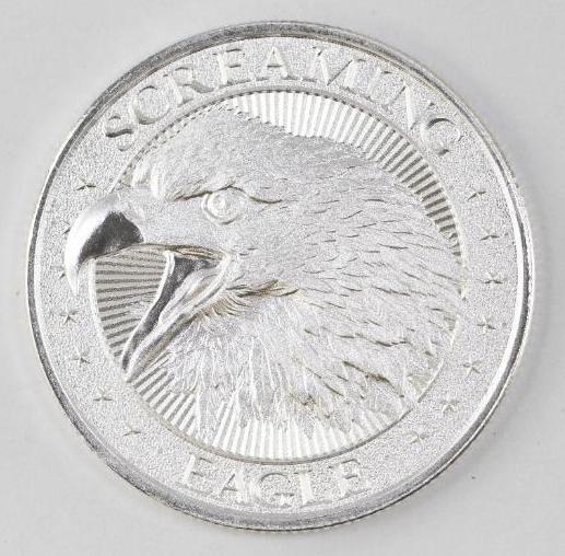 2021 Intaglio Mint Screaming Eagle 1oz. .999 Fine (1 of 2)