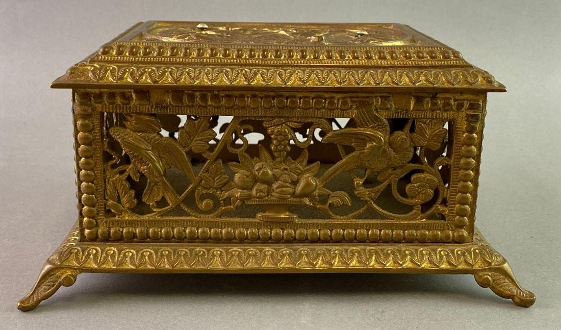 Open Work Decorative Dresser Box (1 of 3)