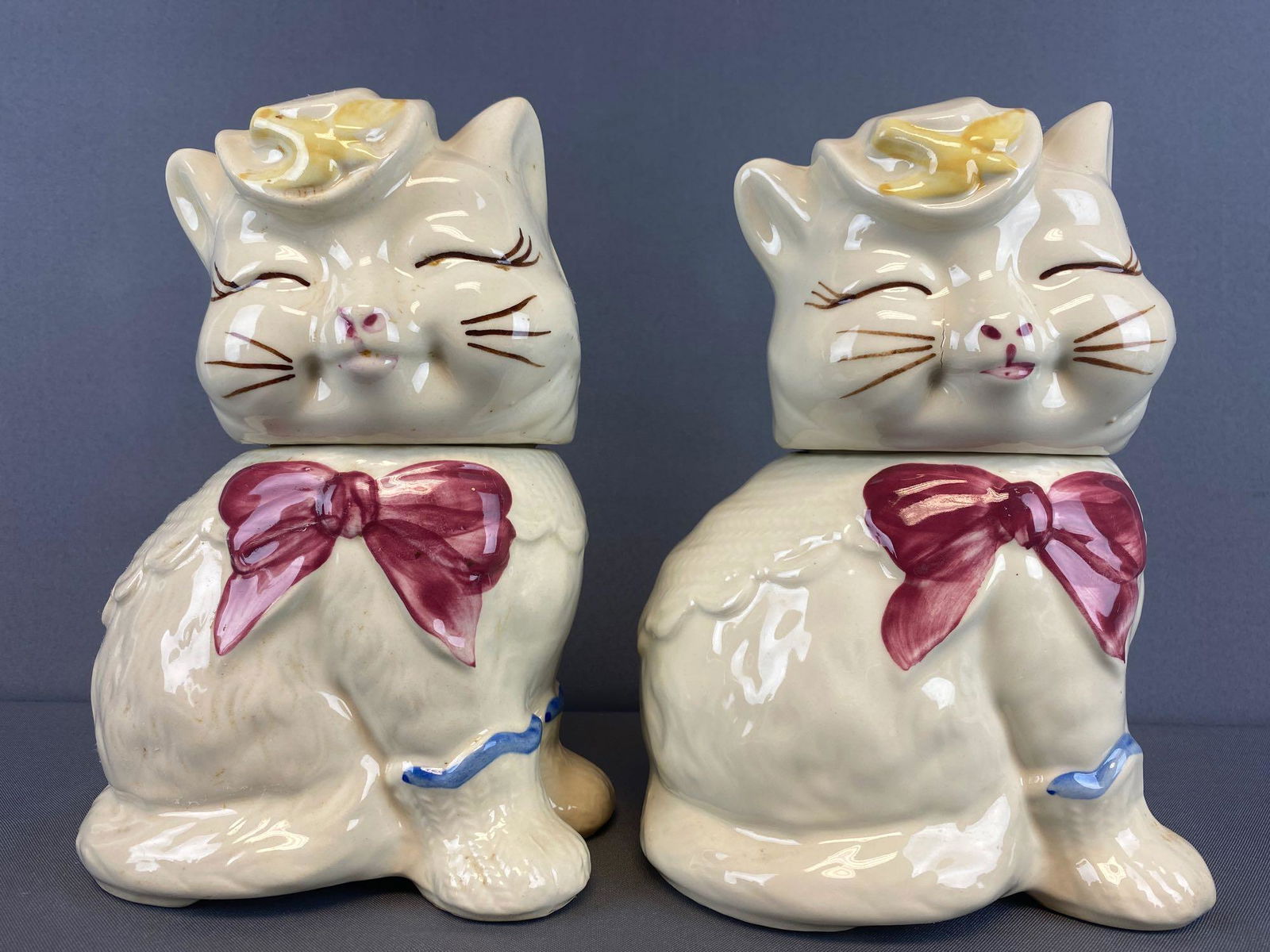 Group of 2 Shawnee Pottery cookie jars-Puss N Boots (1 of 8)