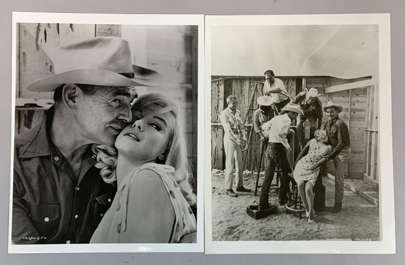 Marilyn Monroe and Clark Gable The Misfits Movie Stills (1 of 3)