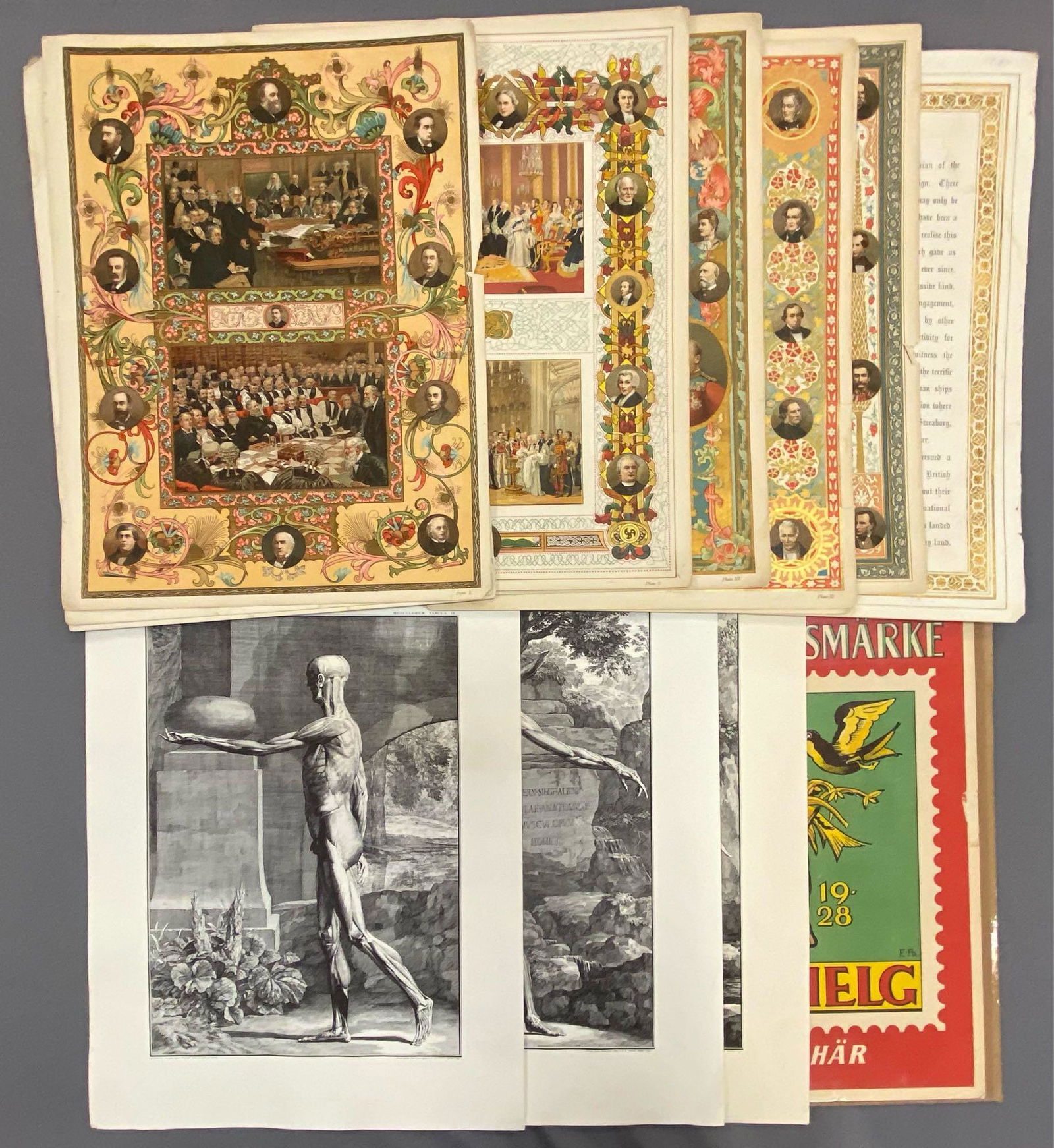 Group of Miscellaneous Prints (1 of 4)