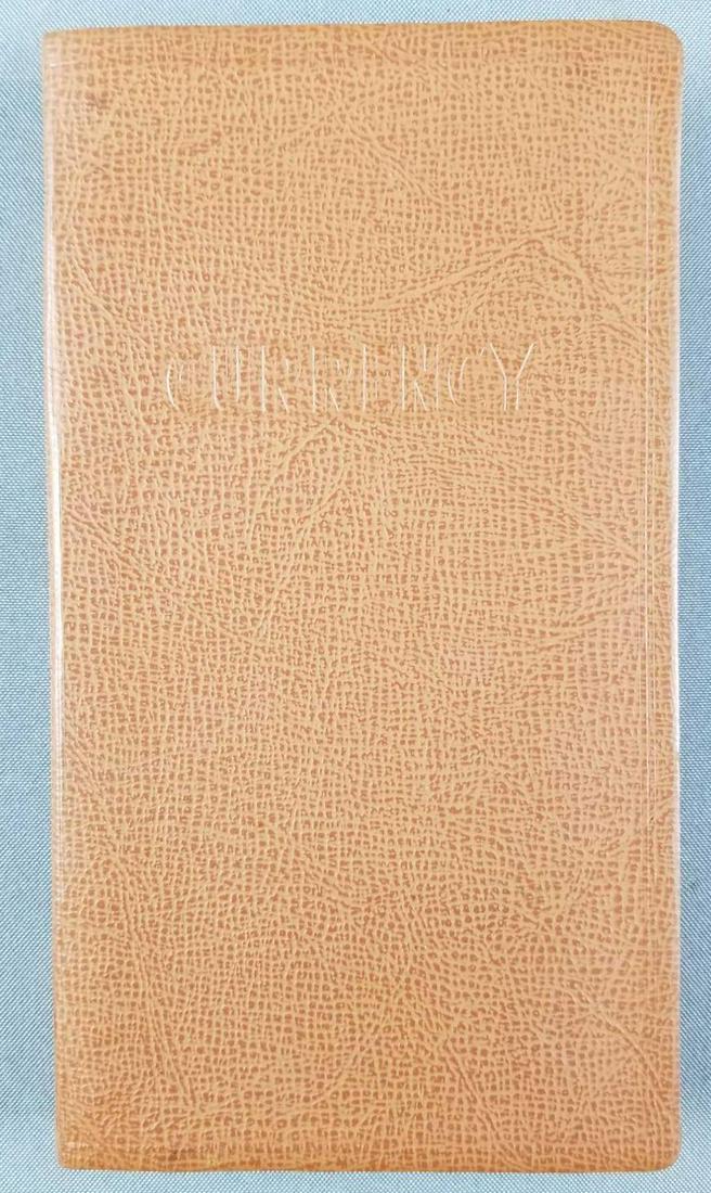 Ledger/binder with hunting licenses, stamps and more (1 of 4)