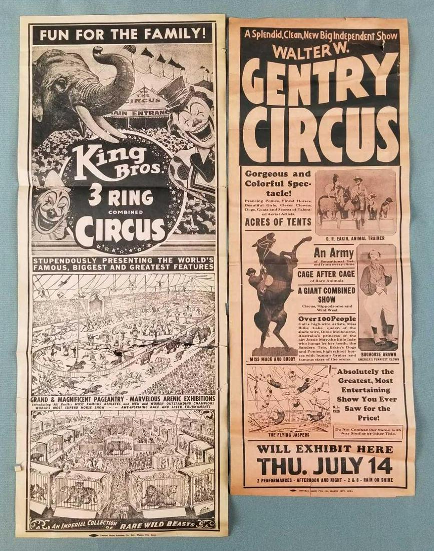 2 circus posters (1 of 7)