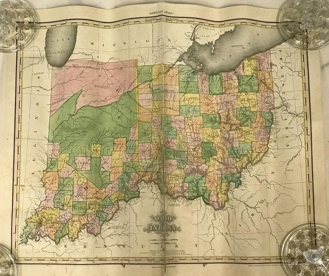 Group of 3 Vintage Maps (1 of 6)