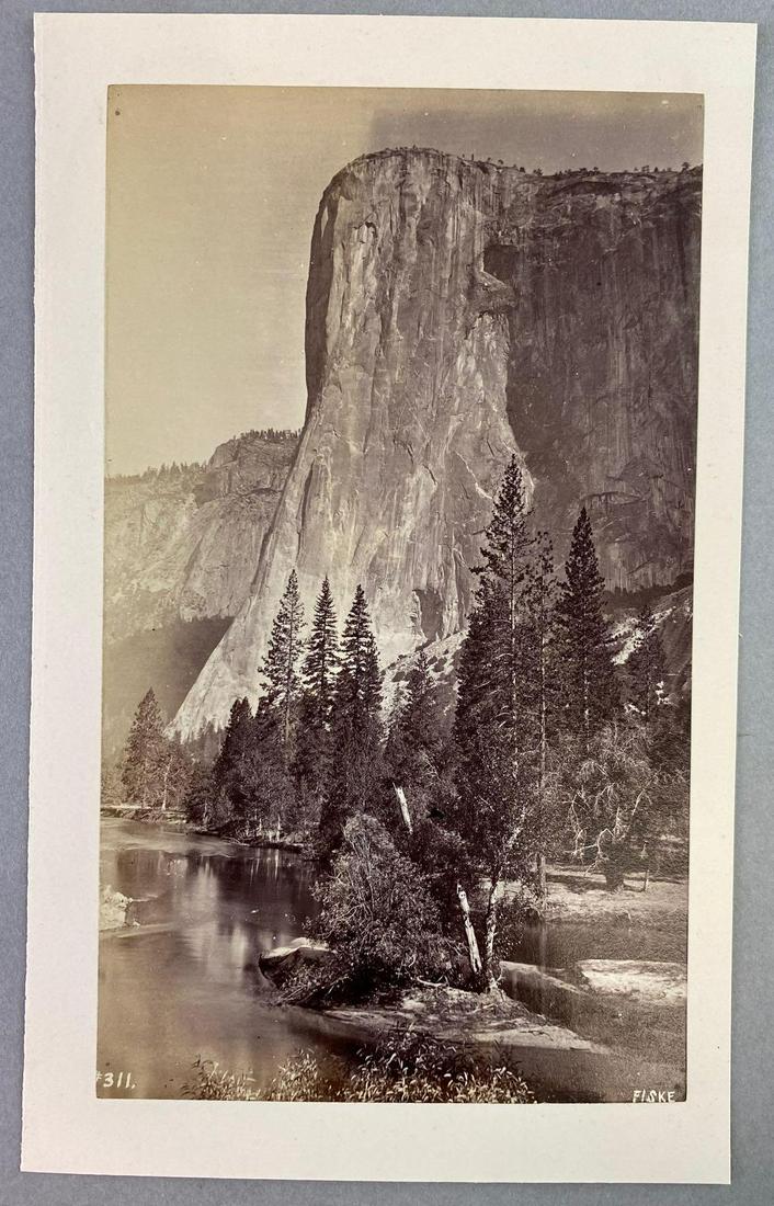 Antique Scenic Mountain Photograph (1 of 2)