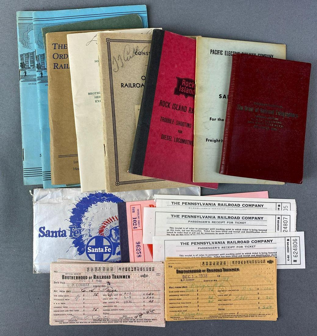 Group of Railroad Guides and More (1 of 4)