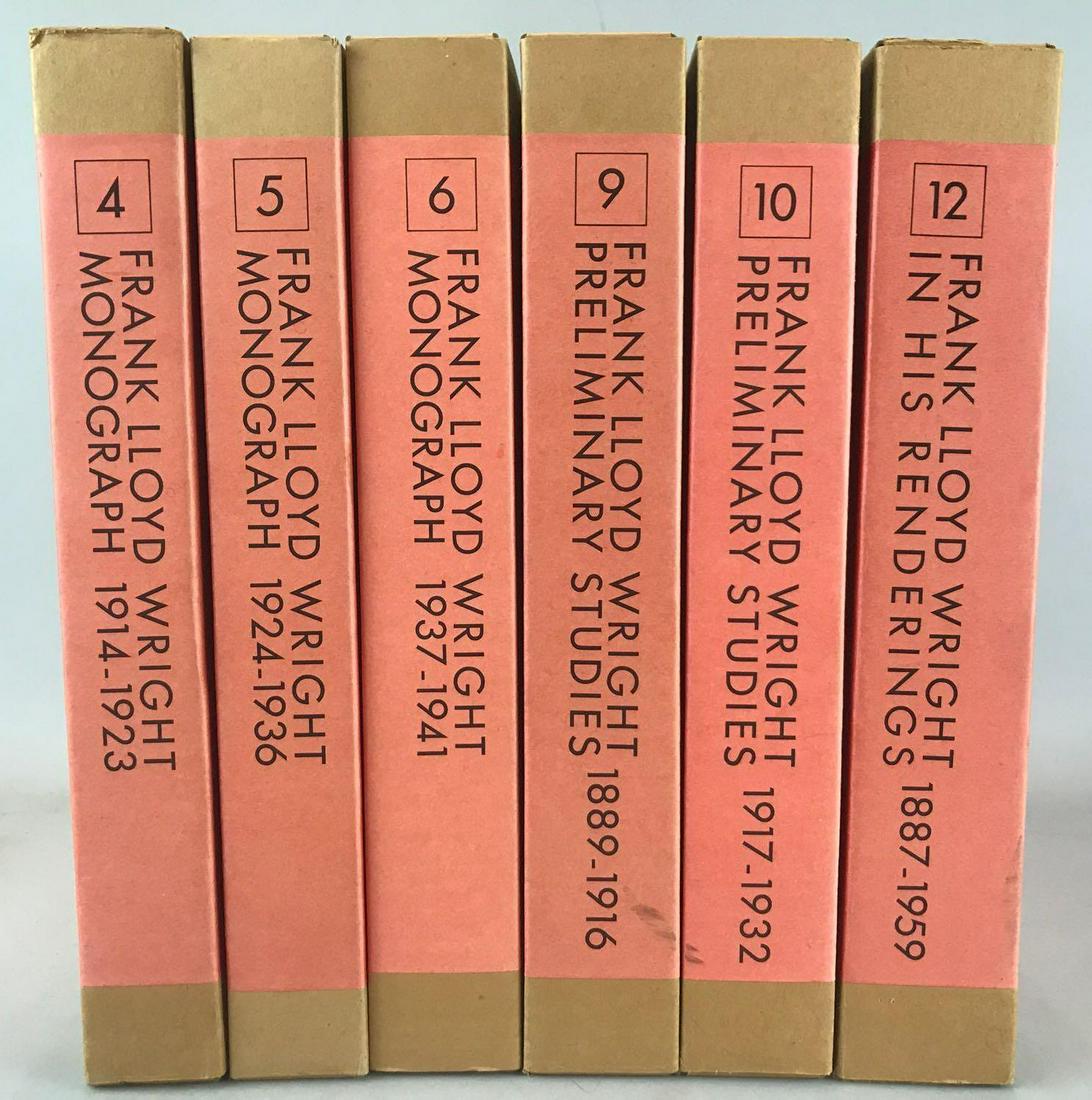 Monograph Sets Frank Lloyd Wright-Bruce Brooks Pfeiffer (1 of 7)