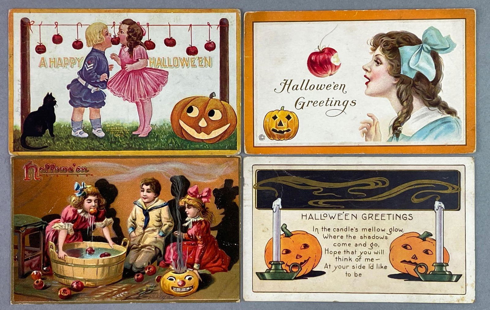 Postcards-Halloween Tucks German (1 of 4)