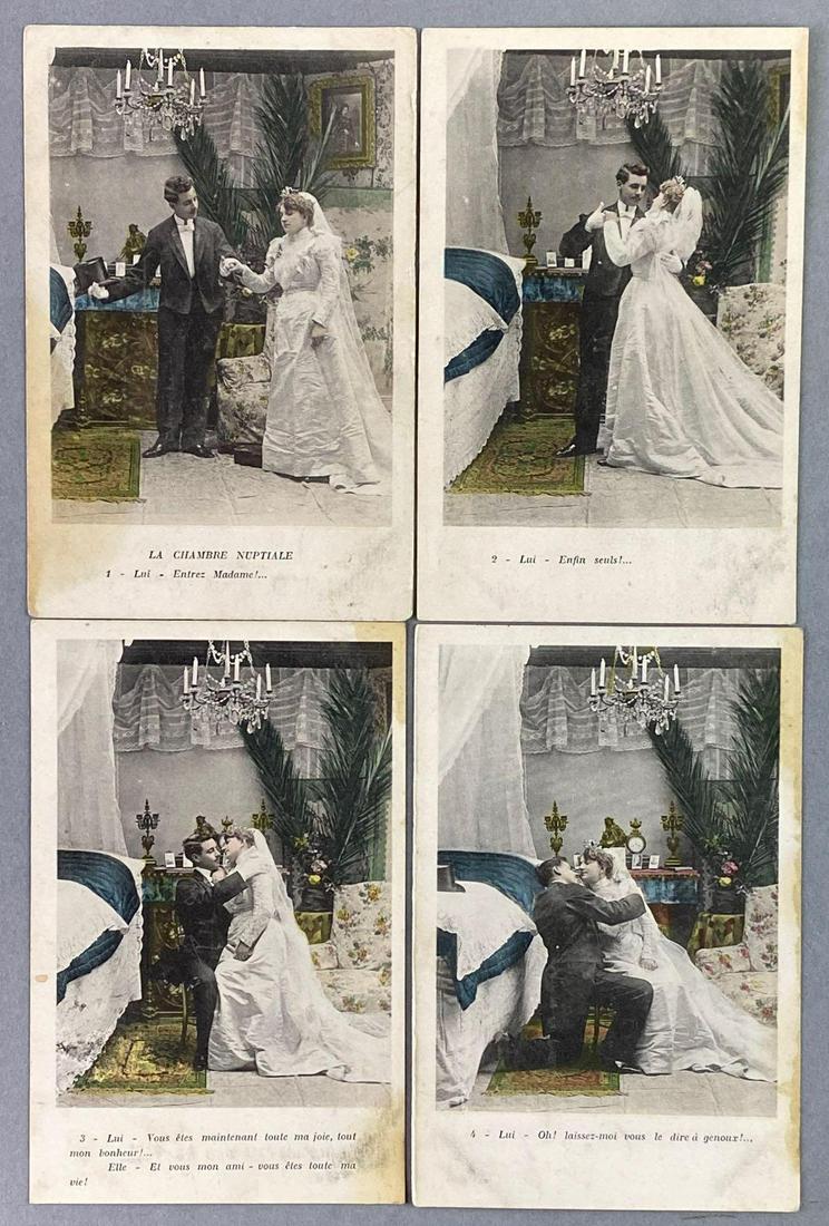 Postcards-Risque French Wedding Night Tinted (1 of 4)