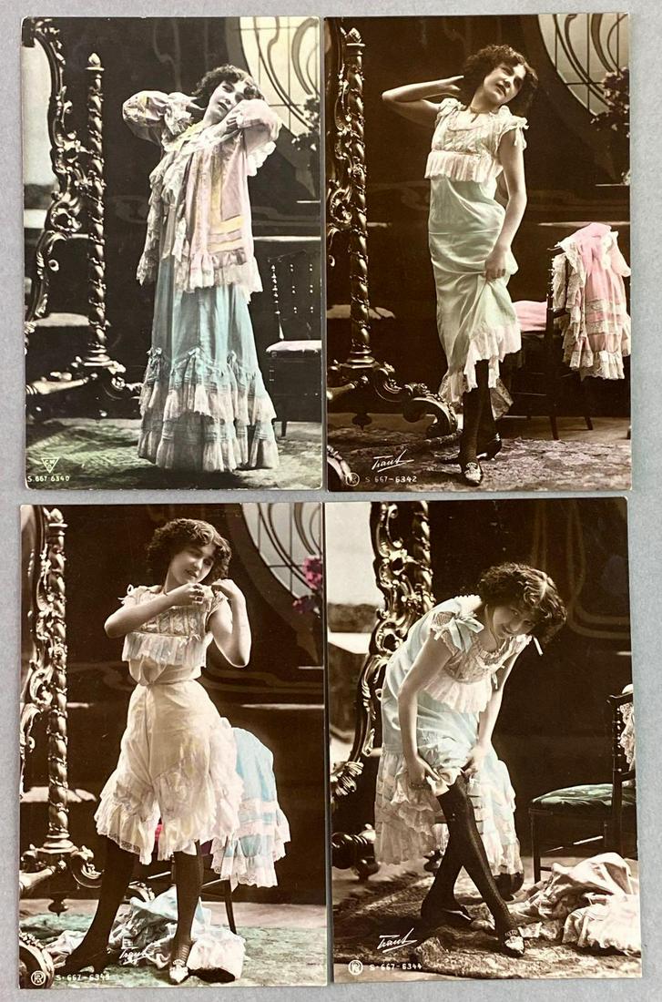 Postcards-Risque Real Photos Tinted (1 of 2)