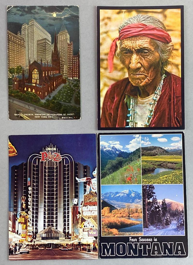 Postcards-States Linen Real Photo (1 of 4)