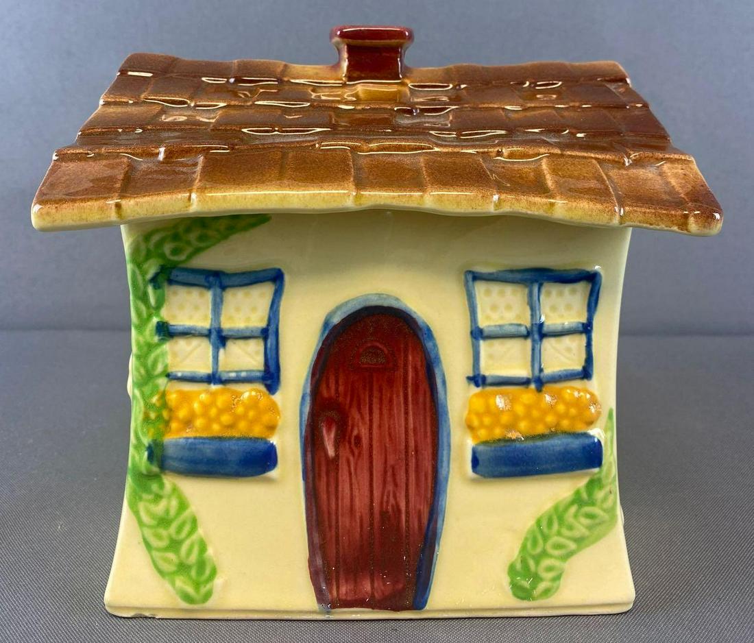 Shawnee Pottery Cottage House cookie jar (1 of 8)