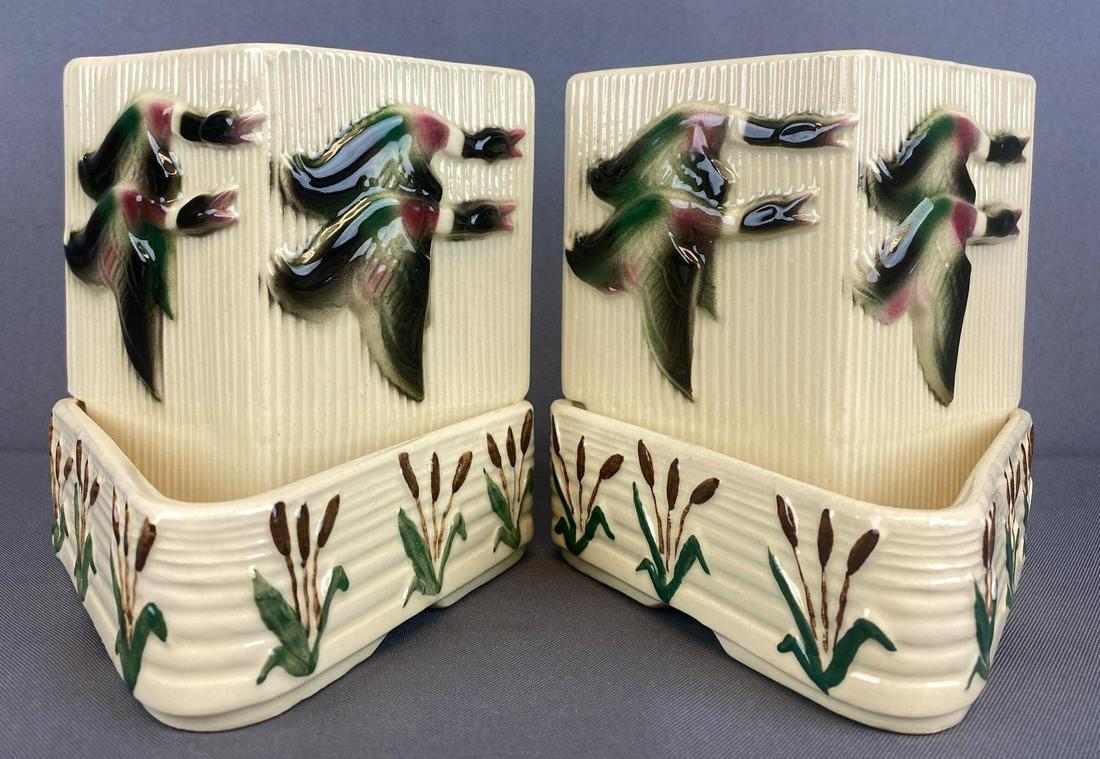 Group of 2 Shawnee Pottery planters (1 of 5)