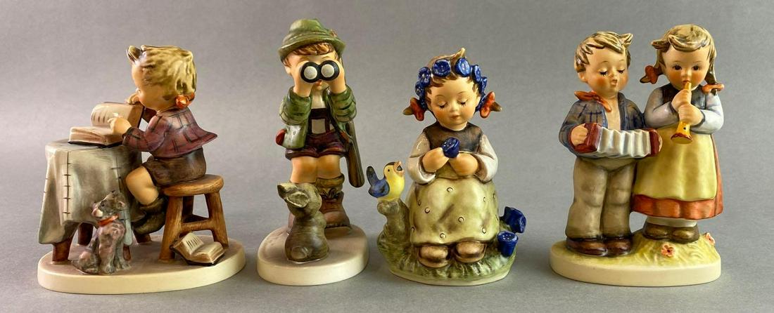 Group of 4 W Germany Hummel Figurines (1 of 4)