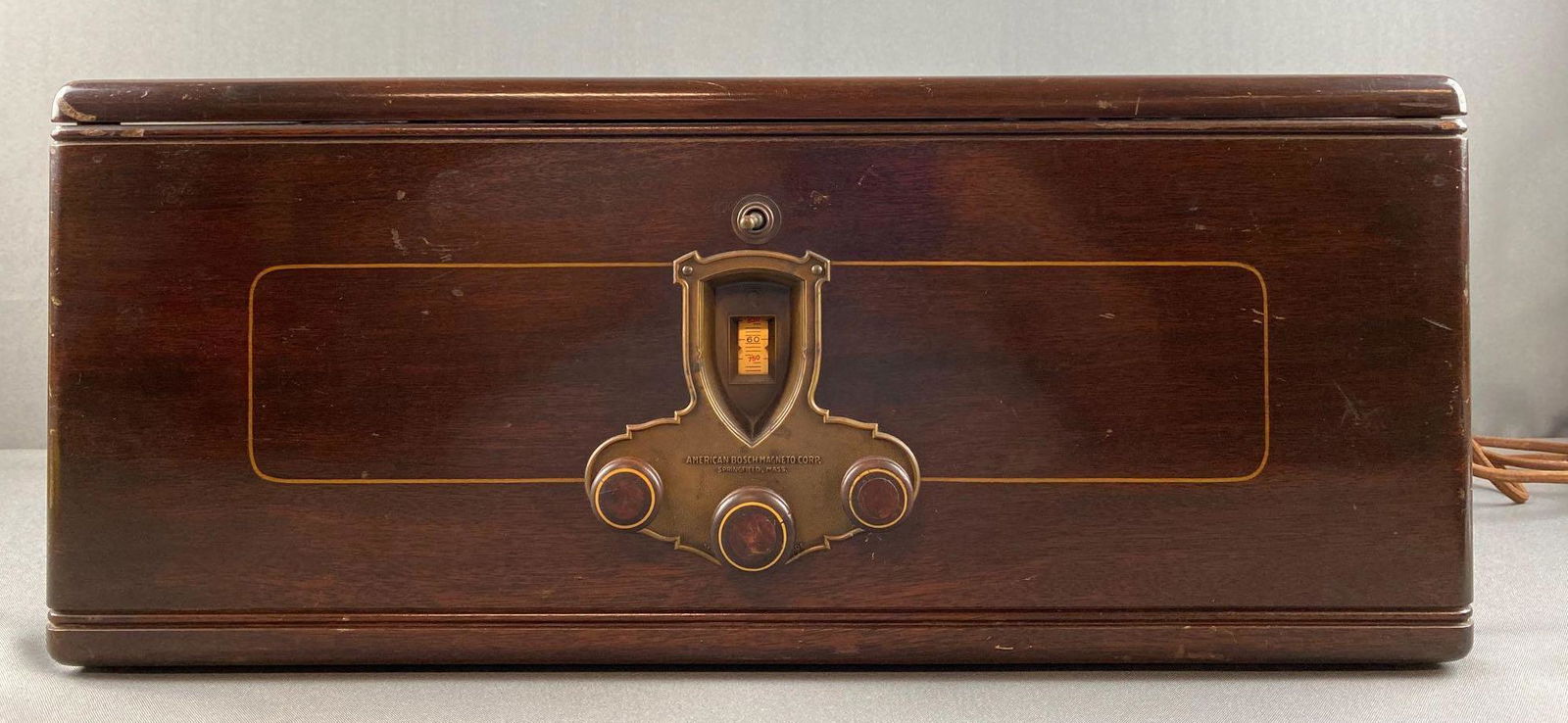 American Bosch Magneto Corp Model 28 8 Tube Electric (1 of 3)