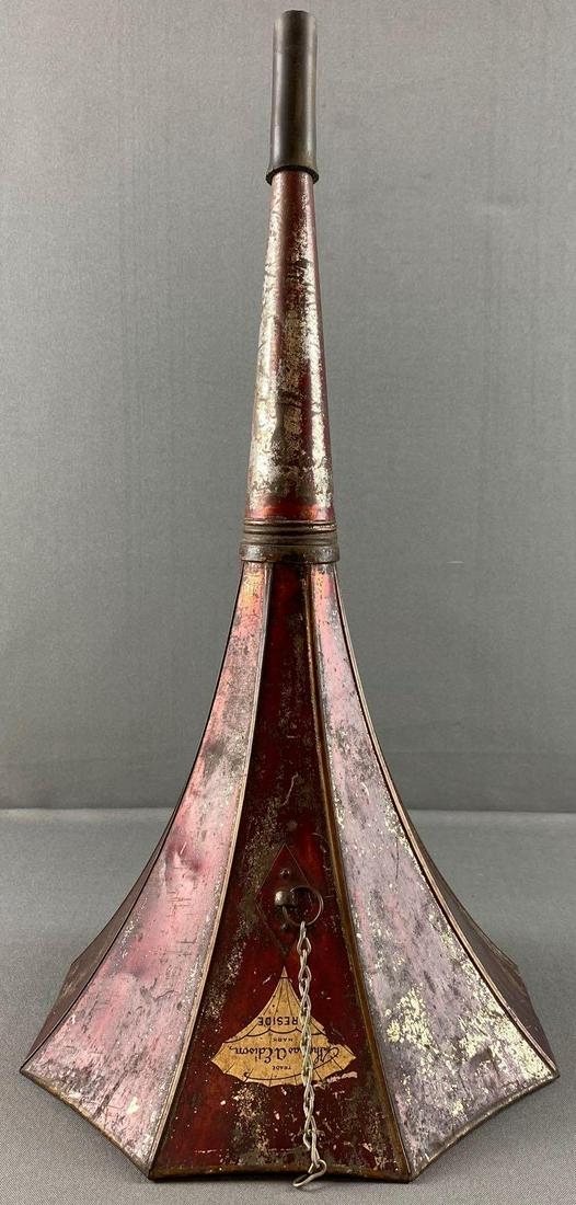 Thomas Edison Gramophone Horn Fireside Model (1 of 3)