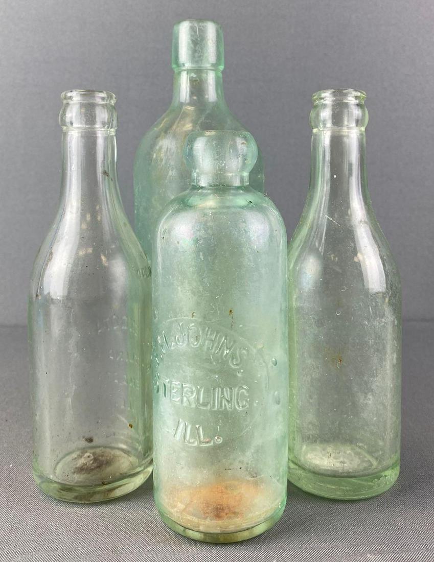 Group of 4 Glass Bottles (1 of 4)